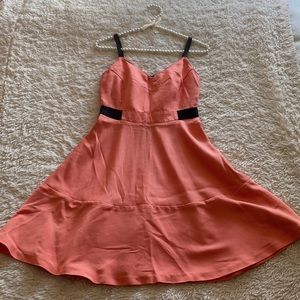Rachael Roy peach dress (0)